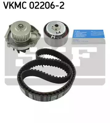 Комплект водяного насоса / зубчатого ремня SKF VKMC 02206-2 (VKMA 02206, VKPC 82100)